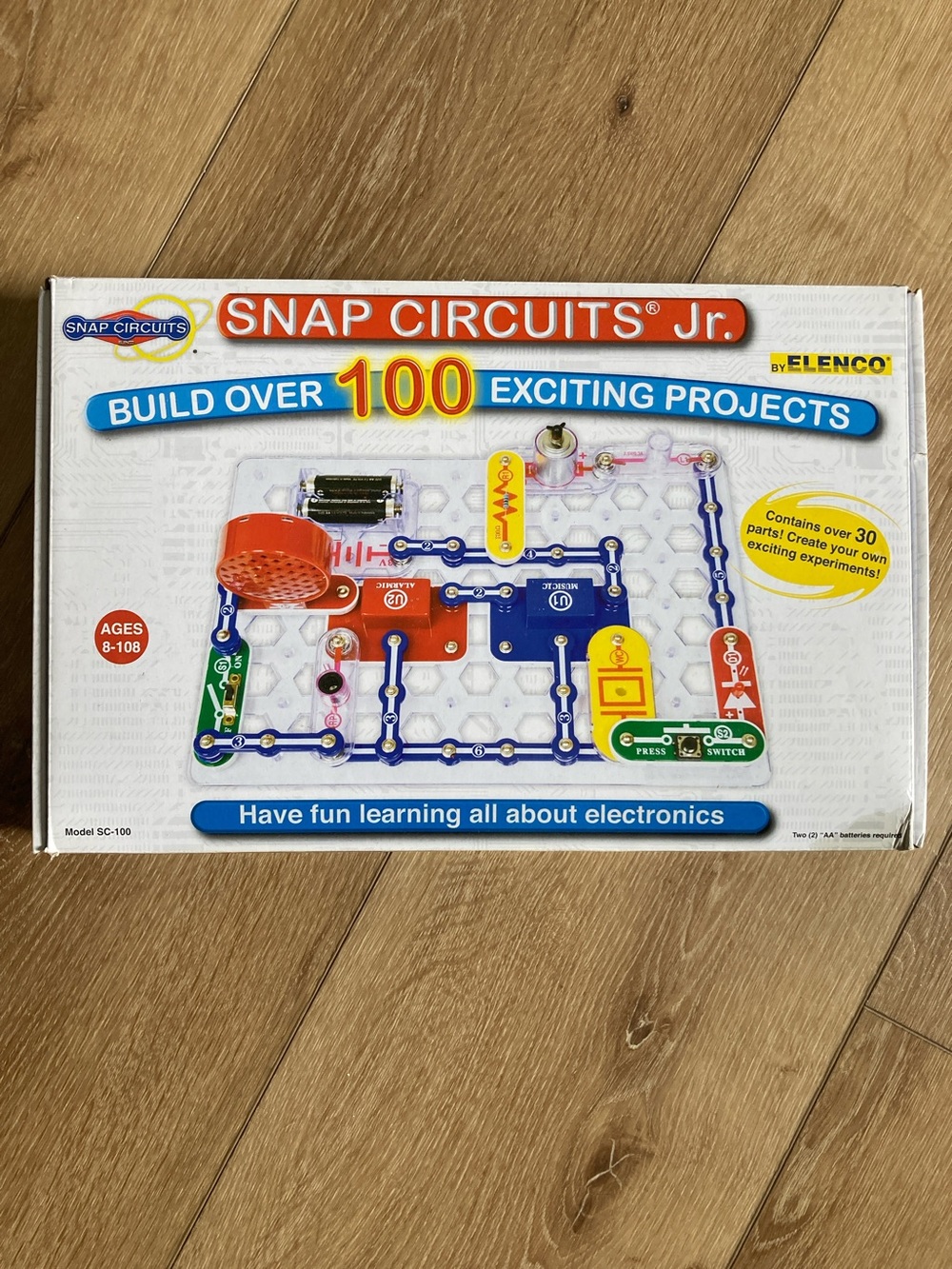 Snap Circuits Jr 100 project set